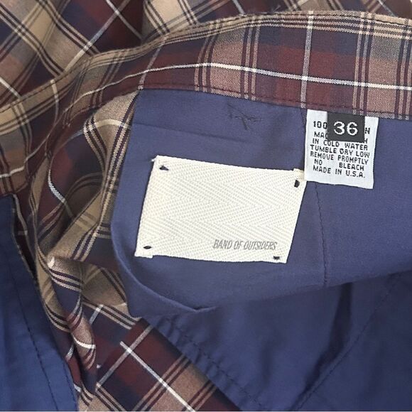 Vintage Band Of Outsiders Men’s Plaid Pants Size 36 - Picture 5 of 7